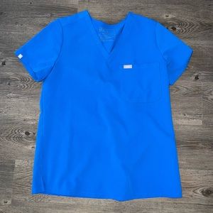 Caterina One-Pocket Scrub Top